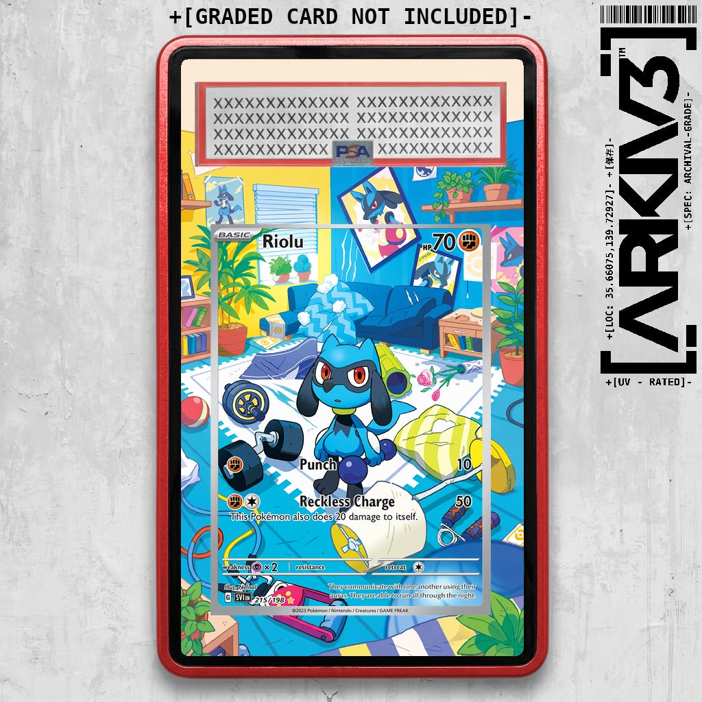 ARKIV3 PSA graded front - Red