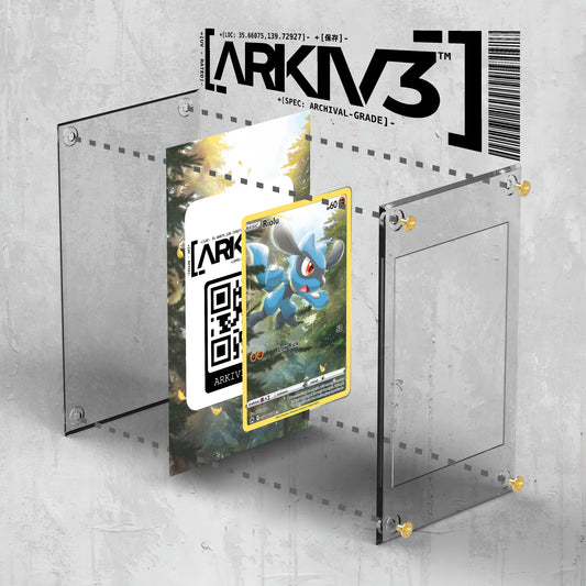 [UNIT: GG26/70] // Riolu Extended Art Display Case - Raw
