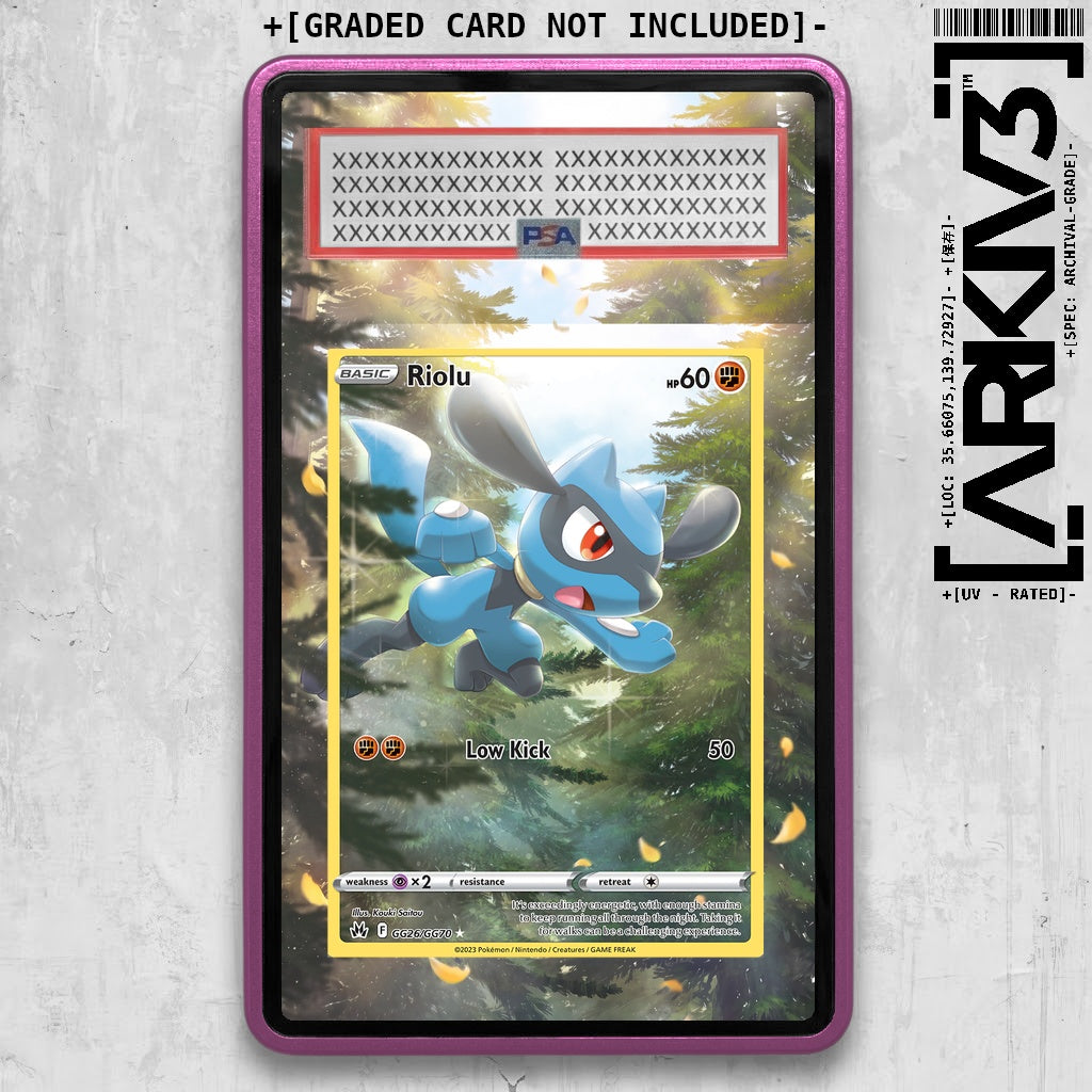 ARKIV3 PSA graded front - Purple