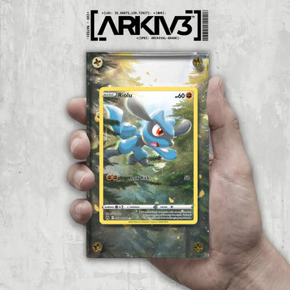 [UNIT: GG26/70] // Riolu Extended Art Display Case - Raw