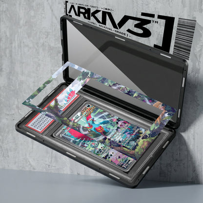 ARKIV3 PSA graded exploded mockup