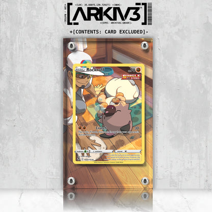 [UNIT: TG07/TG30] // Rockruff Extended Art Display Case - Raw