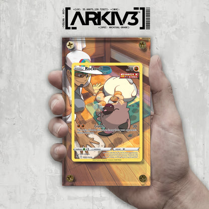 [UNIT: TG07/TG30] // Rockruff Extended Art Display Case - Raw