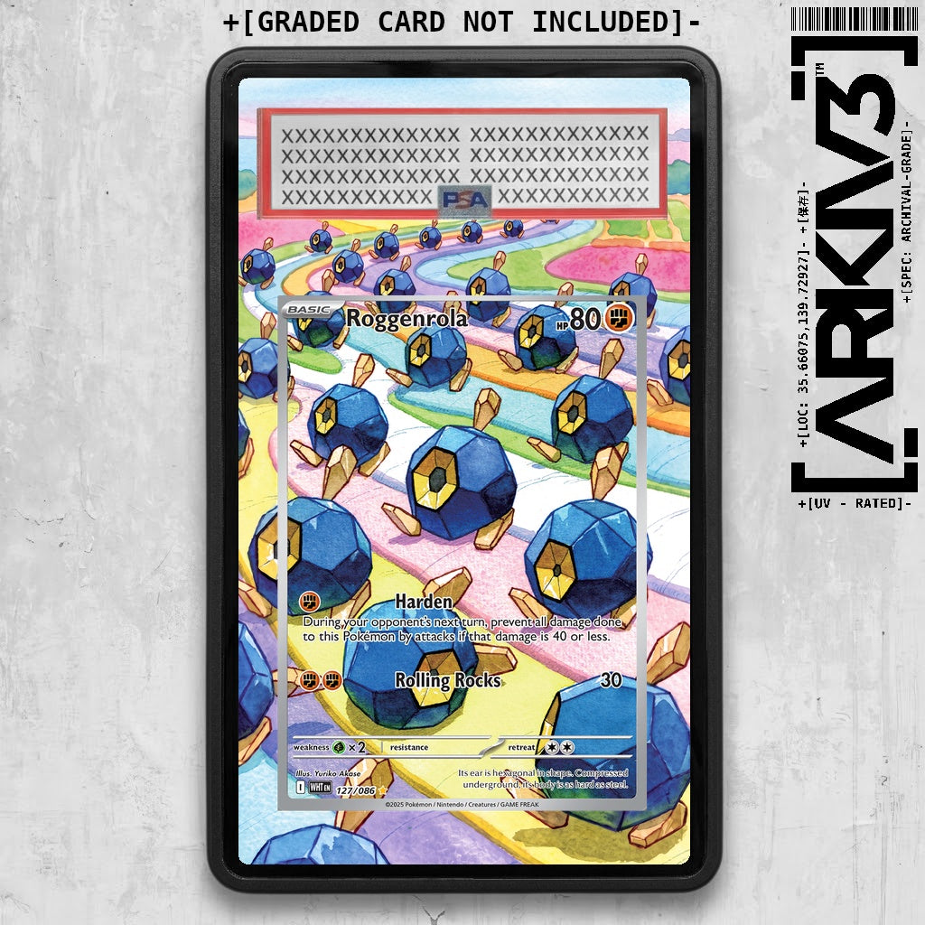 ARKIV3 PSA graded front - Black