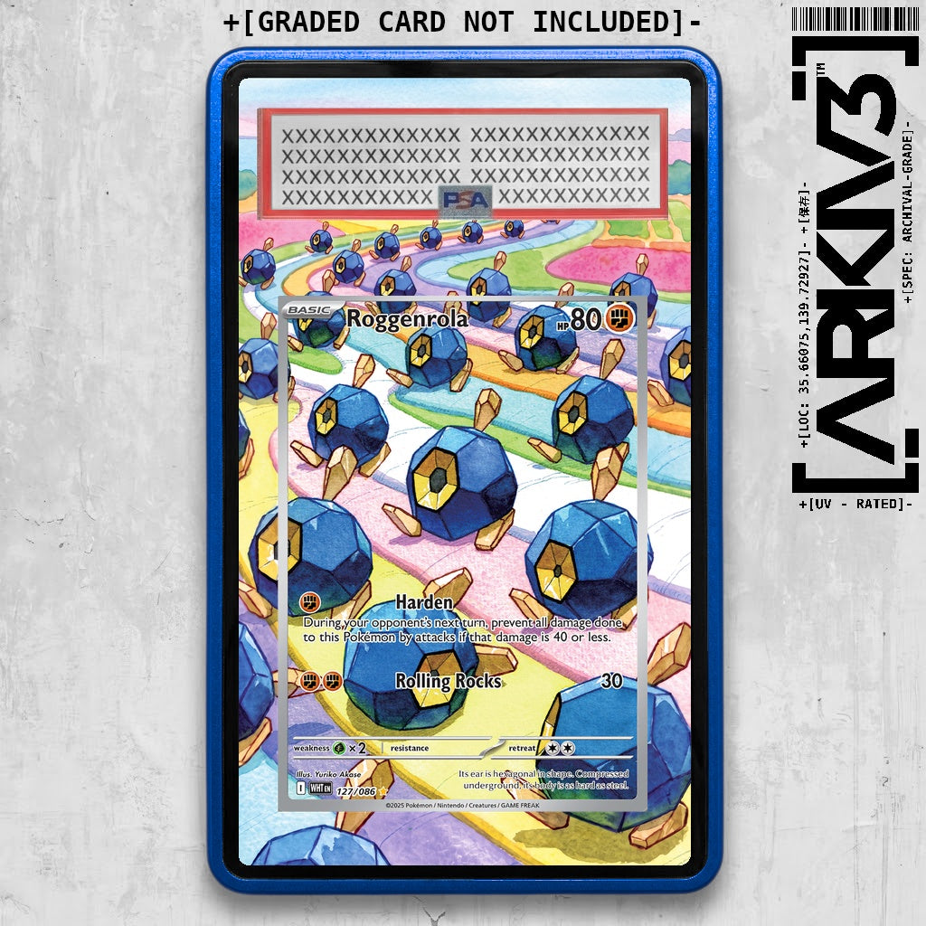ARKIV3 PSA graded front - Blue