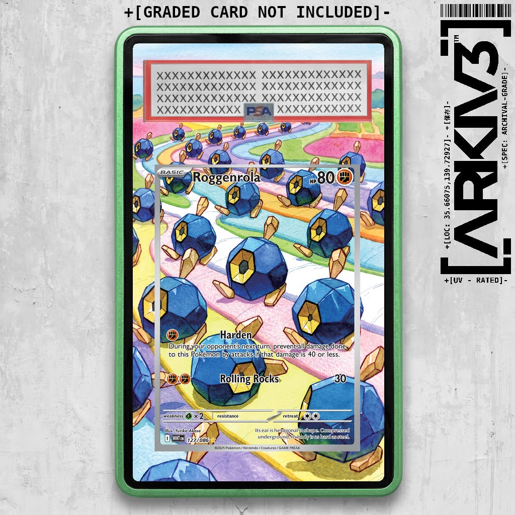 ARKIV3 PSA graded front - Green