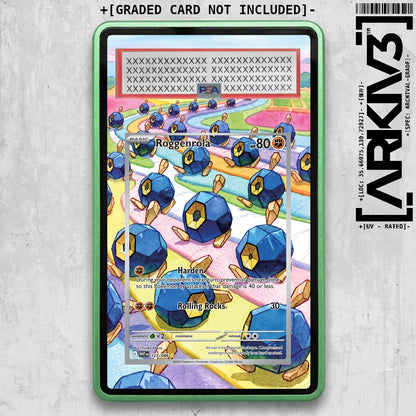 ARKIV3 PSA graded front - Green