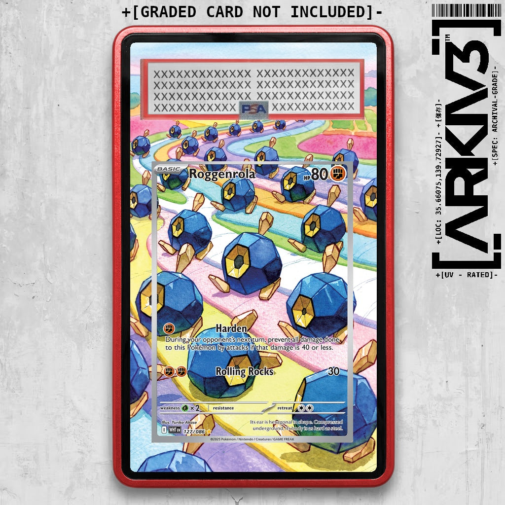ARKIV3 PSA graded front - Red
