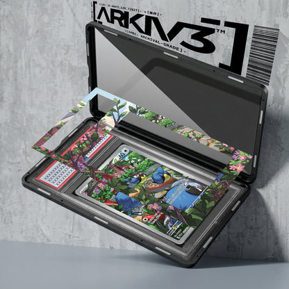 ARKIV3 PSA graded exploded mockup