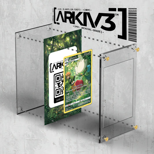 [UNIT: TG02/TG30] // Roserade Extended Art Display Case - Raw