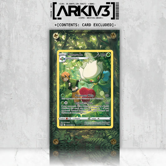 [UNIT: TG02/TG30] // Roserade Extended Art Display Case - Raw