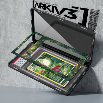 ARKIV3 PSA graded exploded mockup