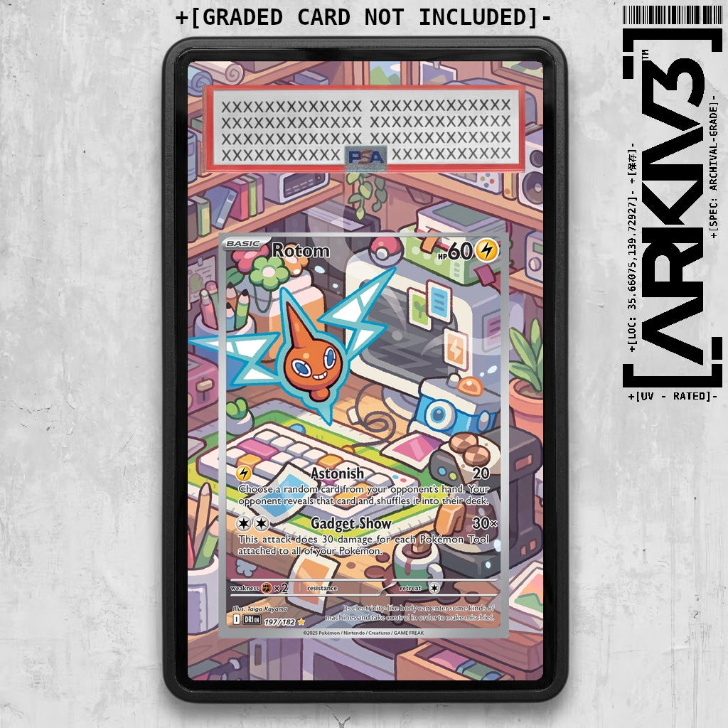 ARKIV3 PSA graded front - Black