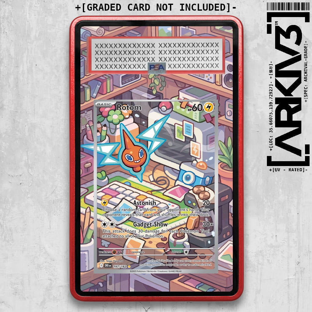ARKIV3 PSA graded front - Red