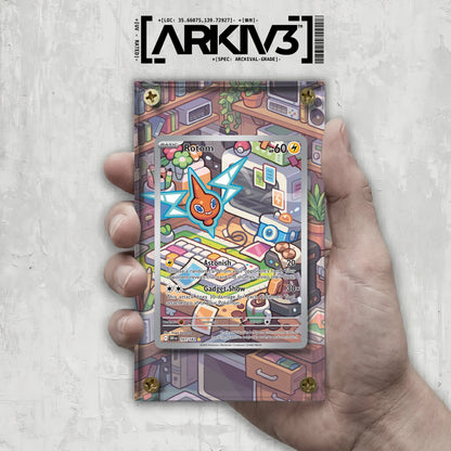 [UNIT: 197/182] // Rotom Extended Art Display Case - Raw