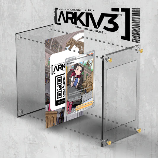 [UNIT: GG66/70] // Roxanne Extended Art Display Case - Raw