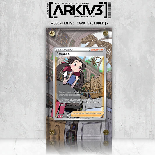 [UNIT: GG66/70] // Roxanne Extended Art Display Case - Raw