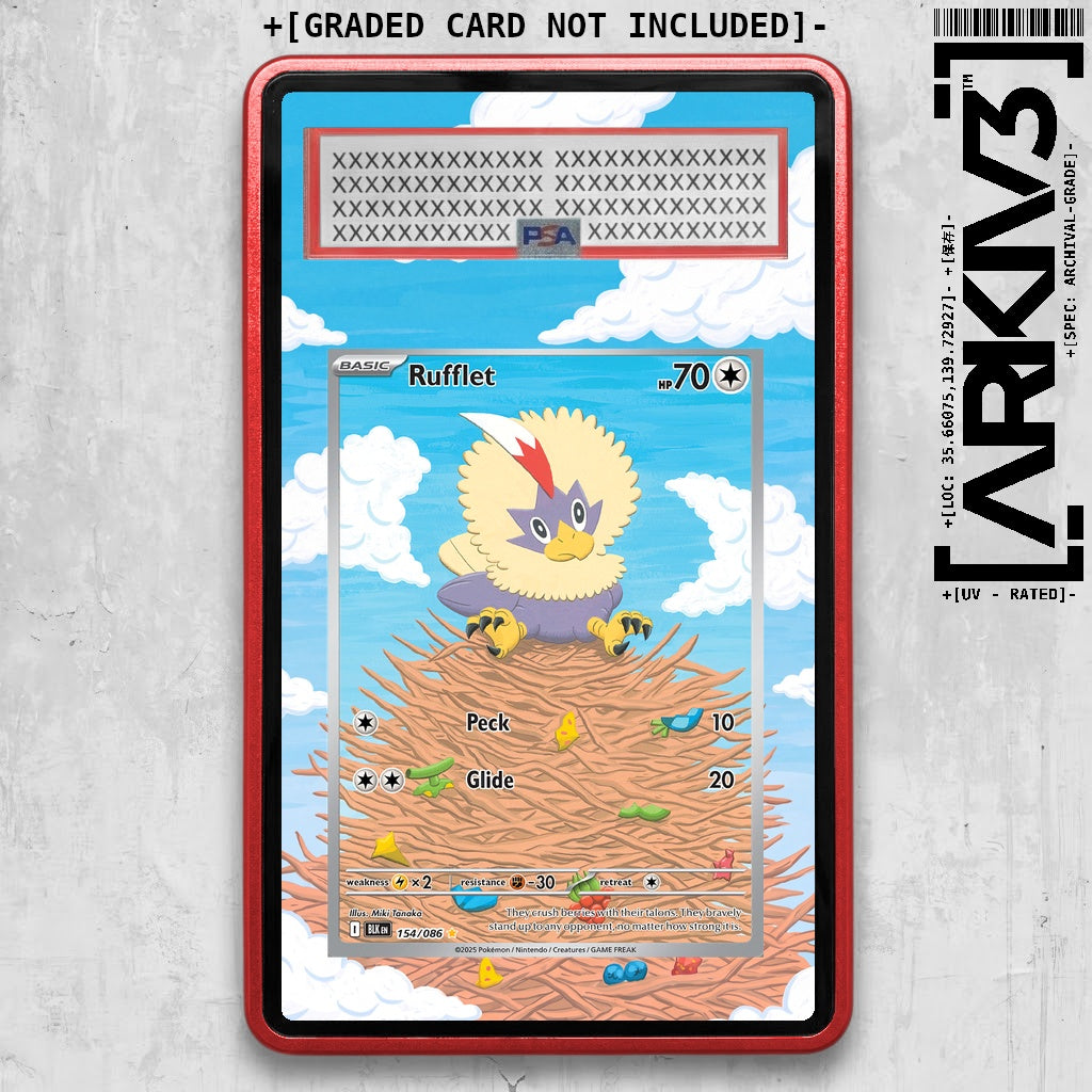 ARKIV3 PSA graded front - Red