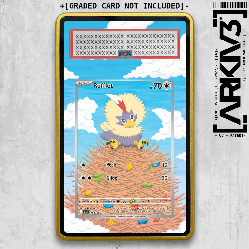 ARKIV3 PSA graded front - Yellow