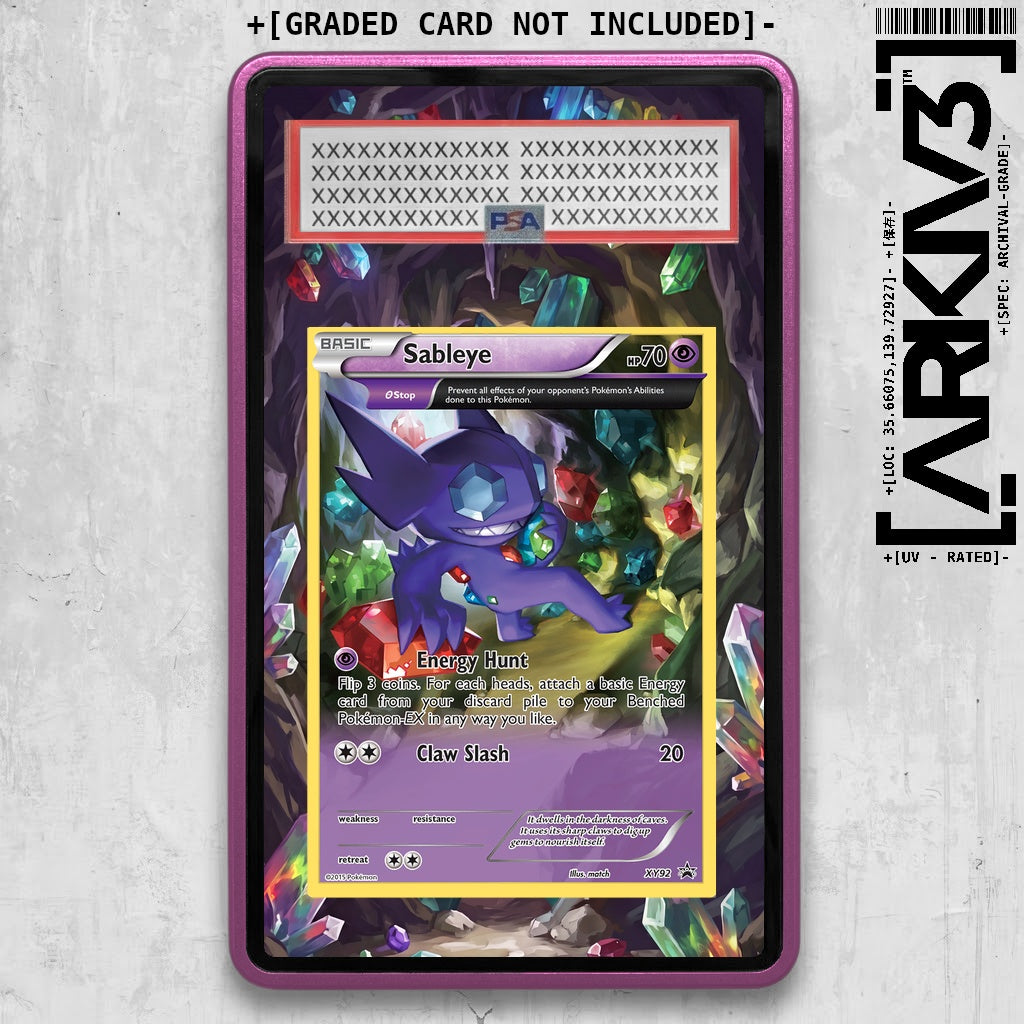 [UNIT: XY92/211] // Sableye Extended Art Display Case - Graded