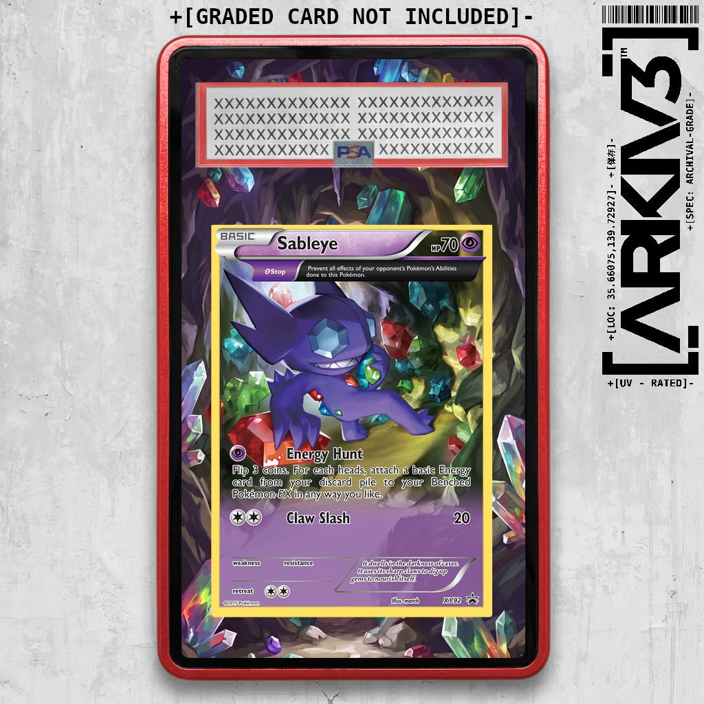 [UNIT: XY92/211] // Sableye Extended Art Display Case - Graded