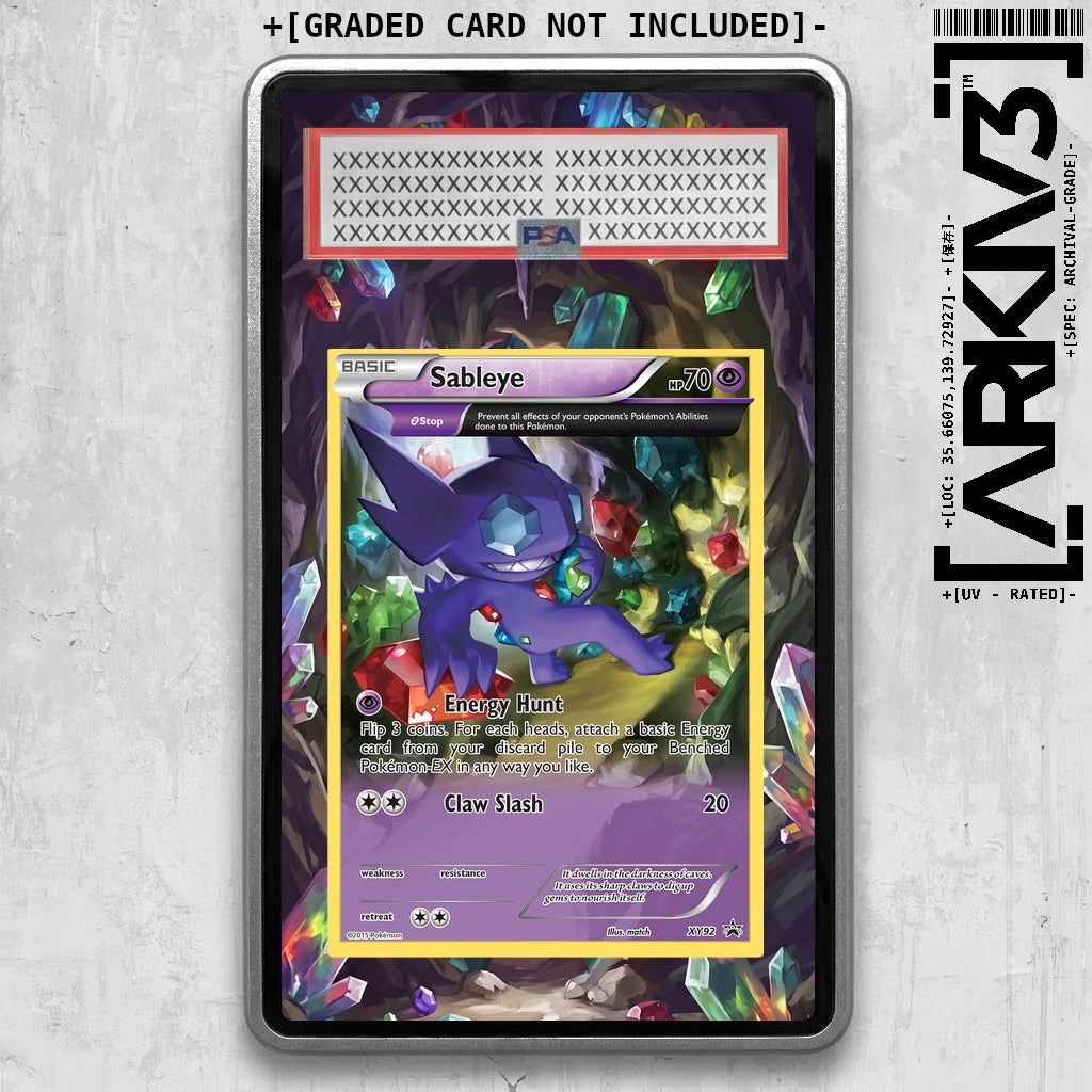 [UNIT: XY92/211] // Sableye Extended Art Display Case - Graded