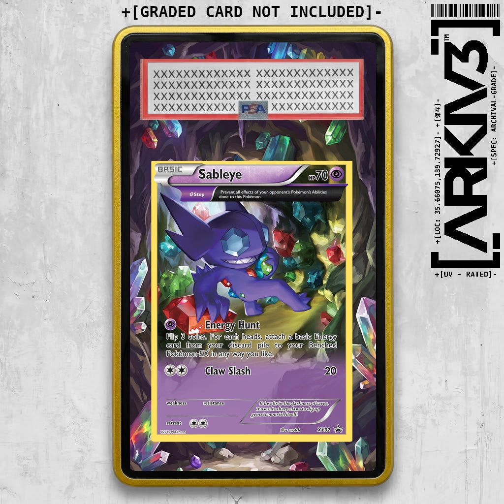 [UNIT: XY92/211] // Sableye Extended Art Display Case - Graded