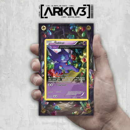 [UNIT: XY92/211] // Sableye Extended Art Display Case - Raw