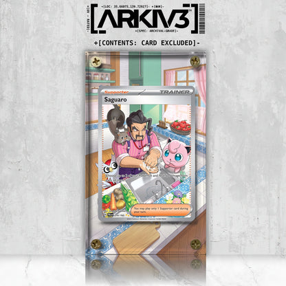 [UNIT: 270/193] // Saguaro Extended Art Display Case - Raw