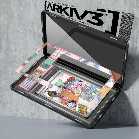 ARKIV3 PSA graded exploded mockup