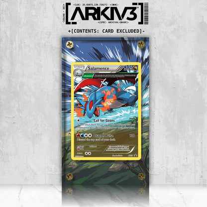 [UNIT: XY59/211] // Salamence Extended Art Display Case - Raw