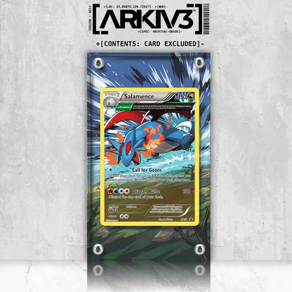 [UNIT: XY59/211] // Salamence Extended Art Display Case - Raw