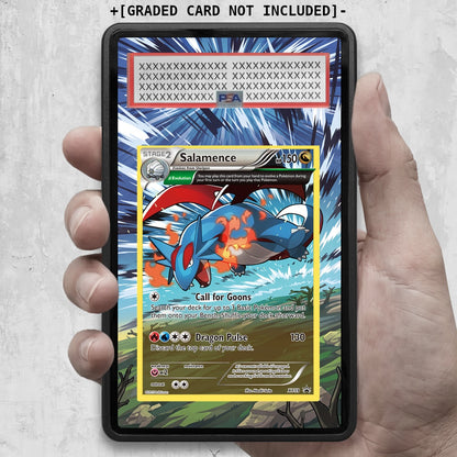 [UNIT: XY59/211] // Salamence Extended Art Display Case - Graded