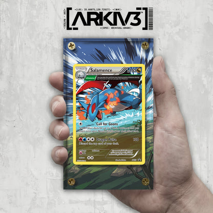 [UNIT: XY59/211] // Salamence Extended Art Display Case - Raw