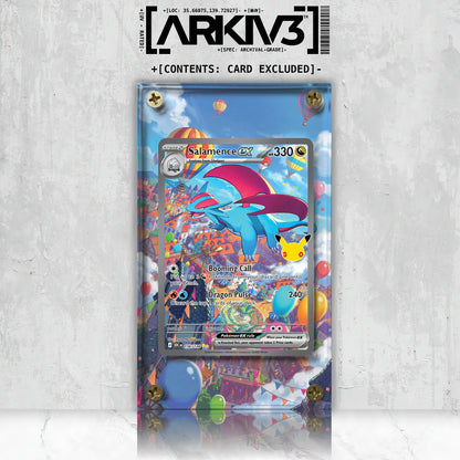 [UNIT: 156/128] // Salamence ex Extended Art Display Case - Raw