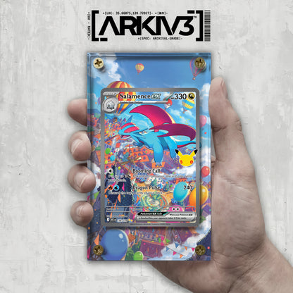[UNIT: 156/128] // Salamence ex Extended Art Display Case - Raw