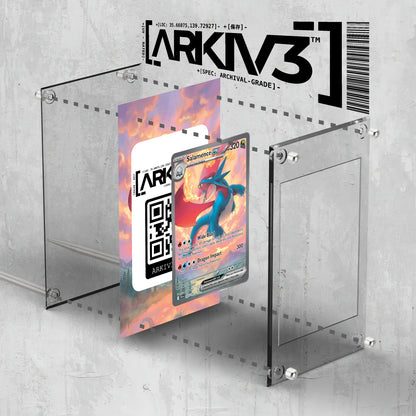 [UNIT: 187/159] // Salamence ex Extended Art Display Case - Raw