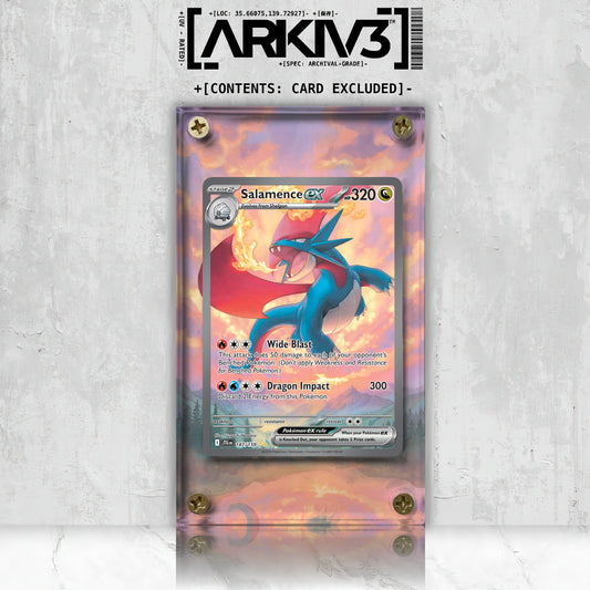 [UNIT: 187/159] // Salamence ex Extended Art Display Case - Raw