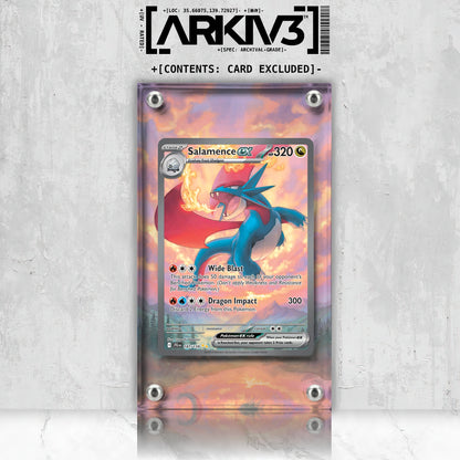 [UNIT: 187/159] // Salamence ex Extended Art Display Case - Raw