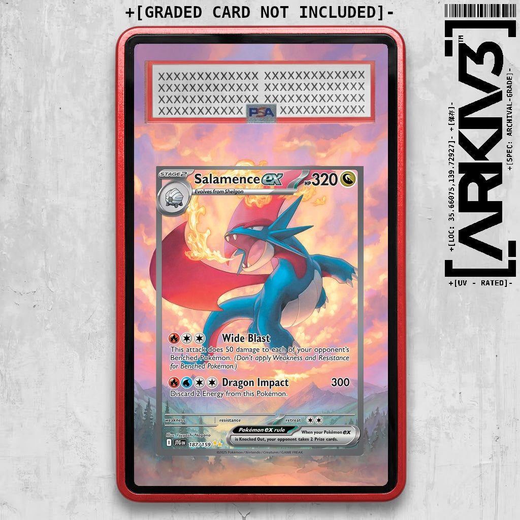 ARKIV3 PSA graded front - Red