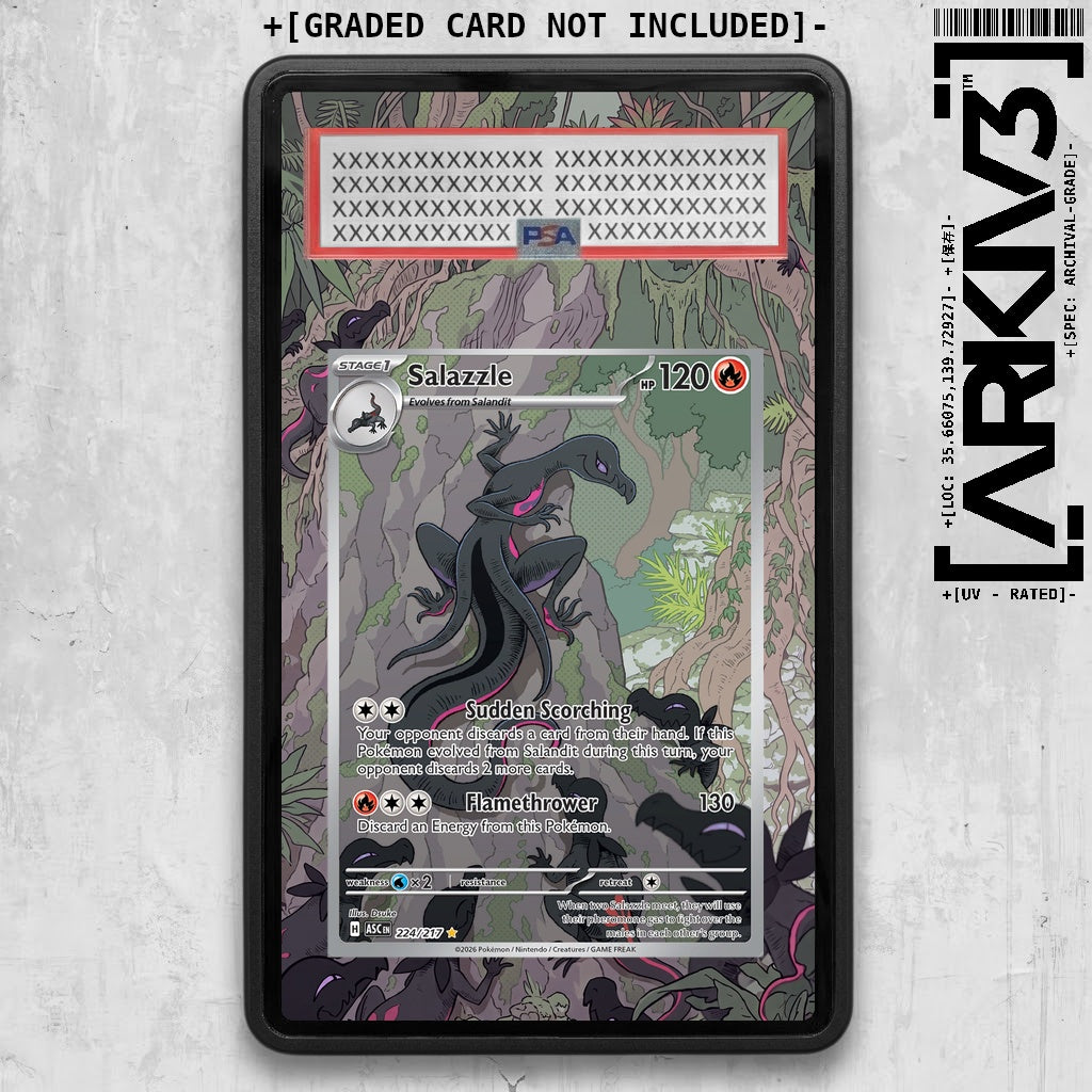 ARKIV3 PSA graded front - Black