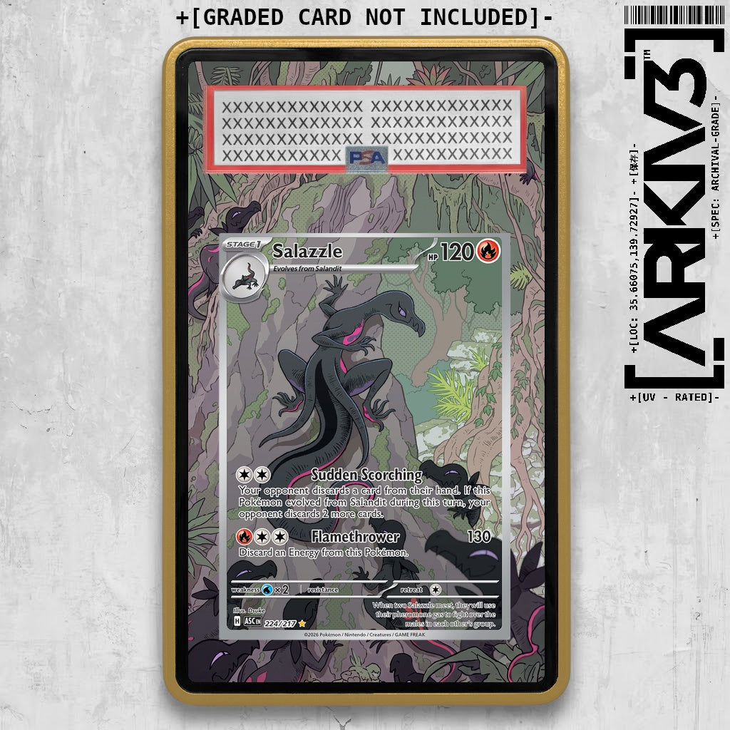 ARKIV3 PSA graded front - Gold