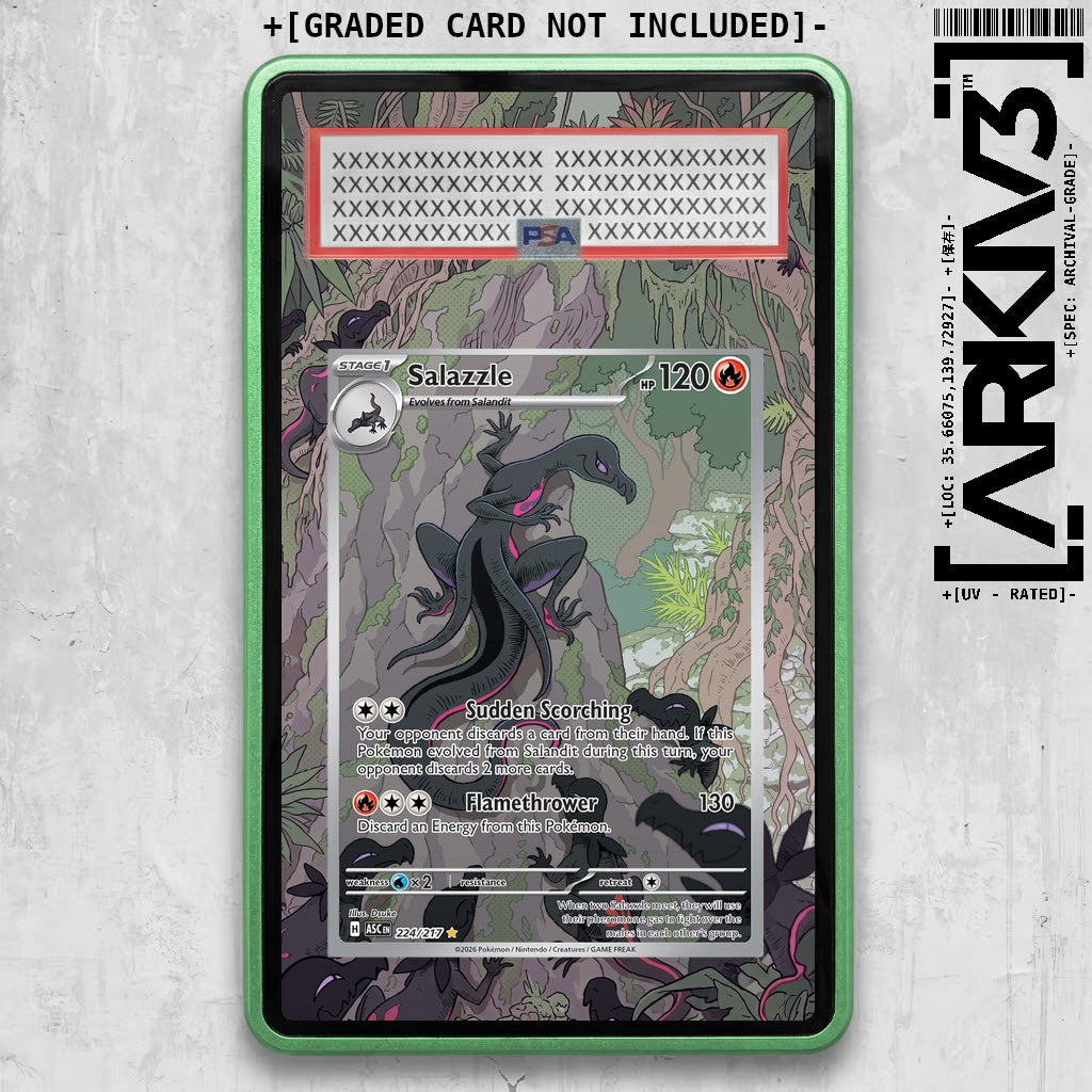ARKIV3 PSA graded front - Green