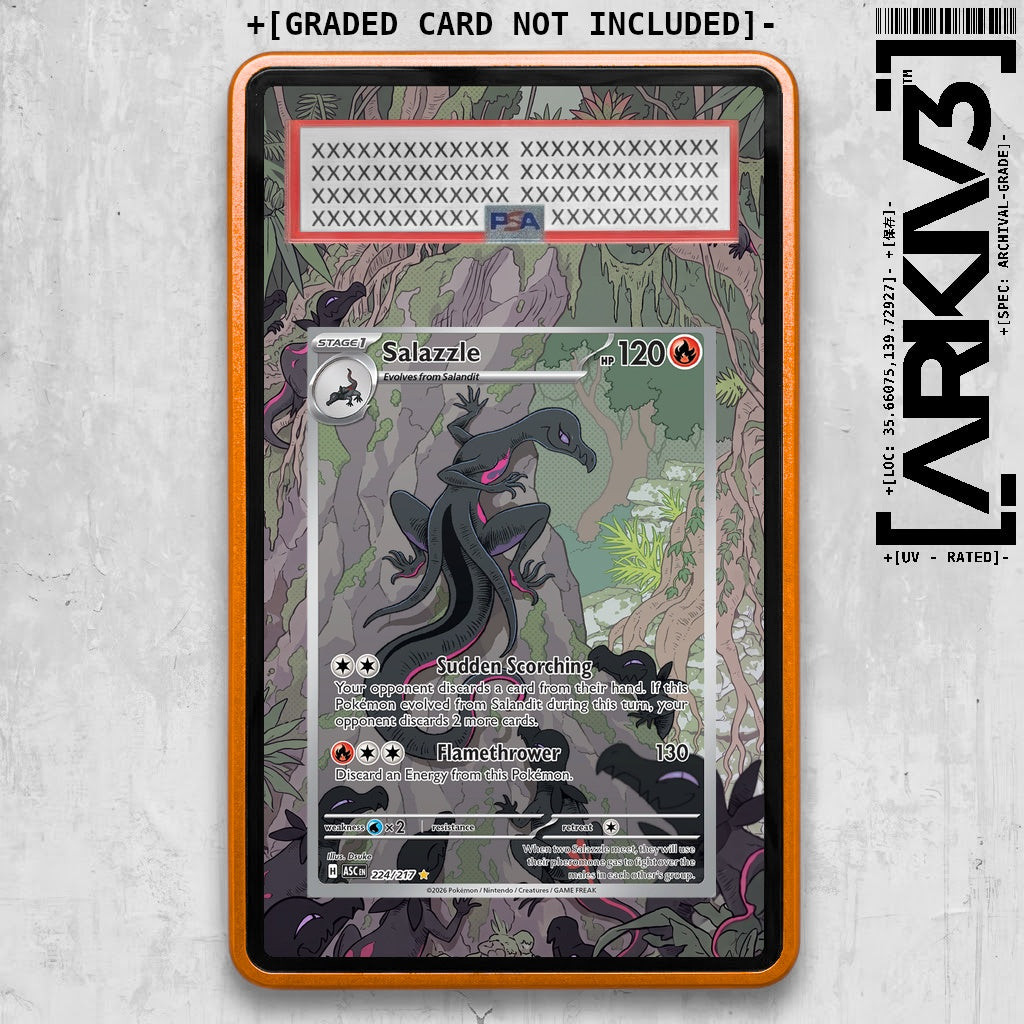ARKIV3 PSA graded front - Orange