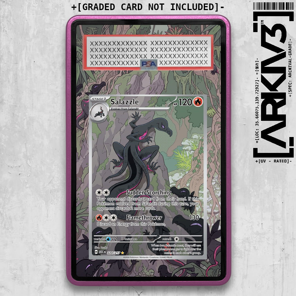 ARKIV3 PSA graded front - Purple