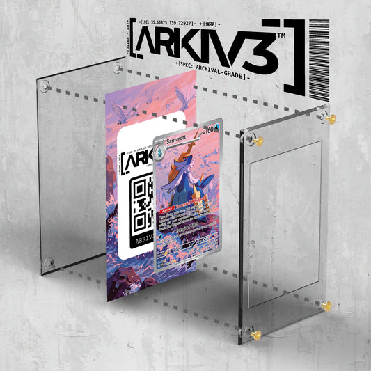 [UNIT: 107/86] // Samurott Extended Art Display Case - Raw