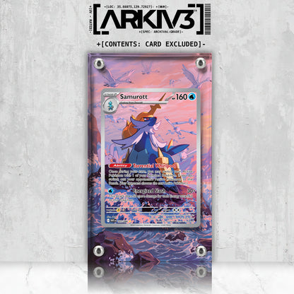[UNIT: 107/86] // Samurott Extended Art Display Case - Raw