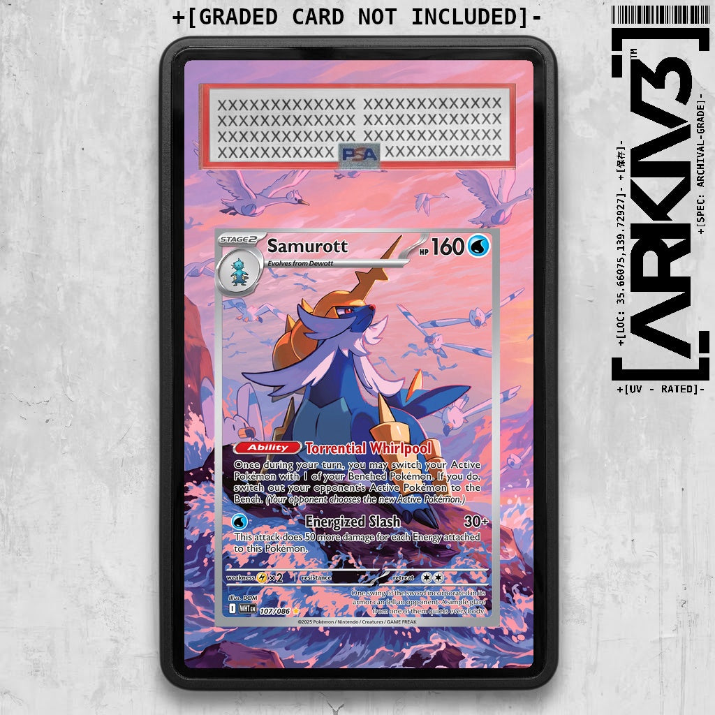 ARKIV3 PSA graded front - Black