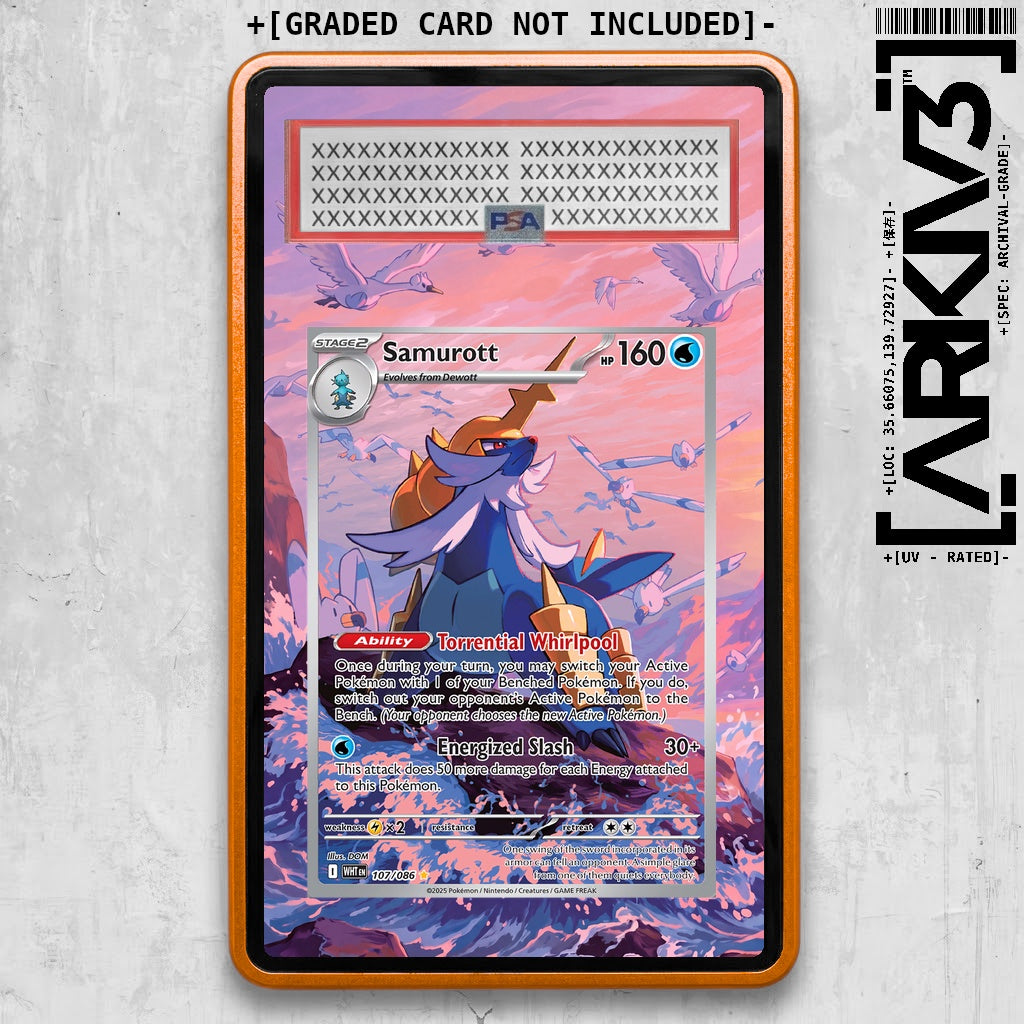 ARKIV3 PSA graded front - Orange