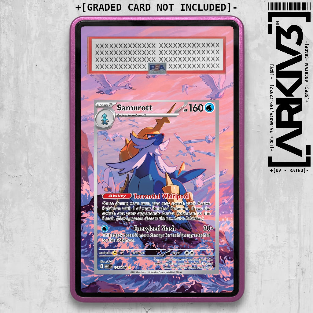 ARKIV3 PSA graded front - Purple